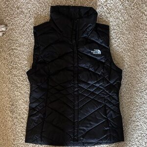 The North Face Black Puffer Vest